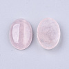 Natural Rose Quartz Cabochons G-S349-25A-07-2
