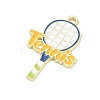 Tennis Alloy Enamel Pendants AL-CBA292F-02L-G-2