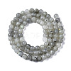 Natural Labradorite Round Beads Strands G-S158-4mm-2