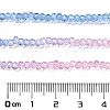 Transparent Painted Glass Beads Strands LS-DGLA-A034-T1mm-A08-3