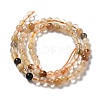 Natural Rutilated Quartz Beads Strands G-B029-B02-02-2