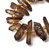 Natural Quartz Crystal Beads Strands G-F800-C17-3