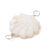 Natural Freshwater Shell Connector Charms PALLOY-JF02442-02-3