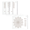 1 Set Acrylic Finger Ring Measuring Tools TOOL-BC0003-16-1