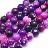 Natural Fire Agate Beads Strands G-O165-A-10mm-2