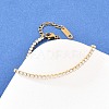 304 Stainless Steel Micro Pave Cubic Zirconia Tennis Bracelets for Women BJEW-A146-01G-1