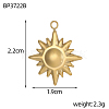 304 Stainless Steel Pendants STAS-OY005-66G-2