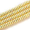 Electroplate Non-magnetic Synthetic Hematite Bead Strands X-G-Q465-11G-1