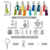 SUNNYCLUE DIY Inspiration Charm Keychain Making Kit DIY-SC0019-42-2