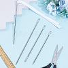 4Pcs 4 Styles Titanium Steel Turner DIY-CY0003-84-4