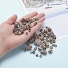 Mixed Antique Style Acrylic Beads MACR-YW0001-37-6