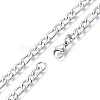 Men's 201 Stainless Steel Figaro Chains Necklace NJEW-N050-A08-5-60P-2