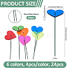 Acrylic Garden Stake AJEW-FH0005-24D-2