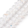 Transparent Glass Beads Strands LAMP-H061-01D-2