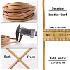 Gorgecraft Flat Cowhide Leather Cord WL-GF0001-10B-01-2