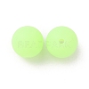 Luminous Round Food Grade Silicone Beads SIL-TAC0007-04G-2