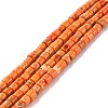 Natural Imperial Jasper Beads Strands G-P460-06E-1