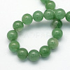 Natural Green Aventurine Round Beads Strands G-S150-8mm-2