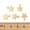 304 Stainless Steel Charms STAS-G190-27G-A-4