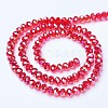 Electroplate Glass Beads Strands LS-EGLA-A034-T10mm-B06-2