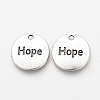 Tibetan Style Alloy Pendants TIBEP-Q078-19AS-RS-1