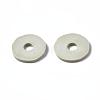 Flat Round Handmade Polymer Clay Beads CLAY-R067-12mm-02-6