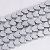 Non-magnetic Synthetic Hematite Beads Strands G-Q883-6x6mm-6-1