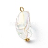 Transparent Acrylic Beads Pendant PALLOY-JF00828-2