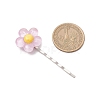 Resin Flower Hair Bobby Pins PHAR-JH00133-3