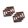 Walnut Wood Laser Cut Pendants X-WOOD-Q051-01D-2