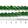 Transparent Glass Beads EGLA-A035-T8mm-D10-5