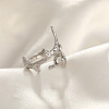 304 Stainless Steel Cuff Open Rings FS-WGD6945-15-1