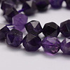 Natural Amethyst Bead Strands G-G970-11-10mm-3