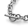 304 Stainless Steel Cable Chain Bracelets X-BJEW-G618-04P-3