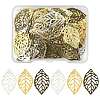 100Pcs 3 Colors Iron Filigree Joiners Pendants IFIN-FS0001-60-1