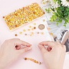 WADORN DIY Round Beads Jewelry Making Finding Kit DIY-WR0003-85B-5