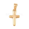 304 Stainless Steel Pendants STAS-L210-15G-2