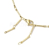 Brass Bar Necklsces NJEW-JN04836-5