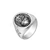 304 Stainless Steel Finger Rings FS-WGFCA3B-01-1