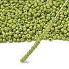 8/0 3mm Baking Paint Glass Seed Beads Loose Spacer Beads X-SEED-S002-K9-3