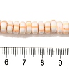 Polymer Clay Beads Strands CLAY-H006-02F-4