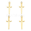 Ion Plating(IP) 201 Stainless Steel Pendants STAS-N098-246LG-2