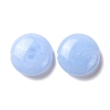 Flat Round Imitation Gemstone Acrylic Beads OACR-R051-21-2
