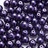 BENECREAT Eco-Friendly Dyed Glass Pearl Round Beads HY-BC0001-8mm-RB099-3