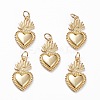 Brass Pendants X-KK-C100-10G-1