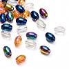 8 Strand 4 Colors Electroplate Glass Beads Strands EGLA-YW0001-37-5