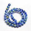Round Millefiori Glass Beads Strands LK-P002-M-3