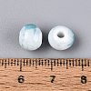 Handmade Crackle Porcelain Beads PORC-Q008-06B-07-3