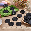 44Pcs Wood Buttons BUTT-PH0001-42A-4