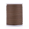 Round Waxed Polyester Cord X-YC-G006-01-1.0mm-03-1
